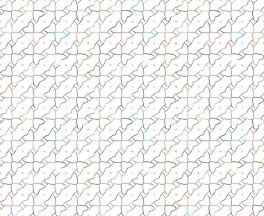 Soyut geometrik şablonun vektör çizimi