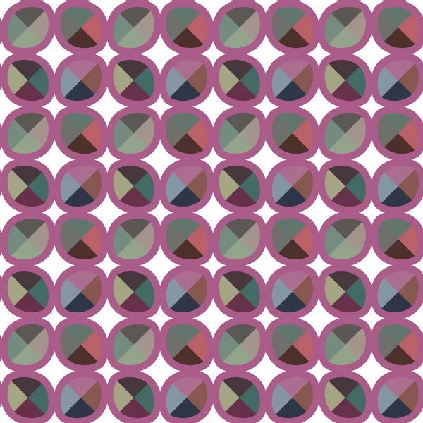 Vektor Illustration Abstrakt Geometriskt Mönster — Stock vektor