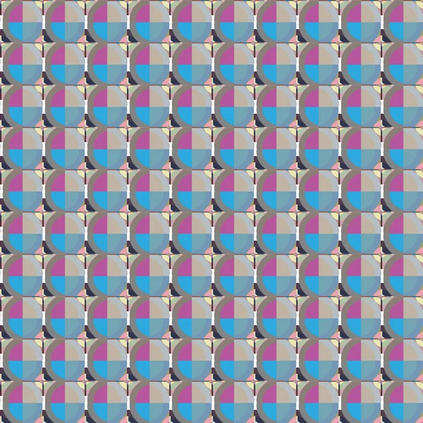 Geometrik süslemeli vektör deseni. Kusursuz tasarım dokusu.