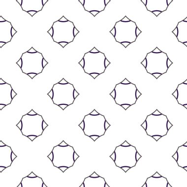 farklı geometrik şekillere sahip soyut, pürüzsüz desensiz vektör çizimi