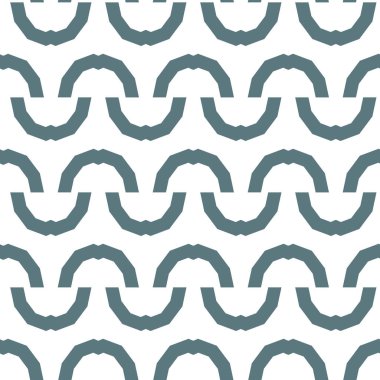 Geometrik süslemeli vektör deseni. Kusursuz tasarım