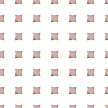 Geometrik süslemeli vektör deseni. Kusursuz tasarım dokusu.