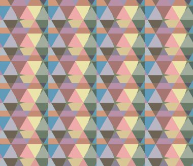 Geometrik süslemeli vektör deseni. Kusursuz tasarım dokusu.