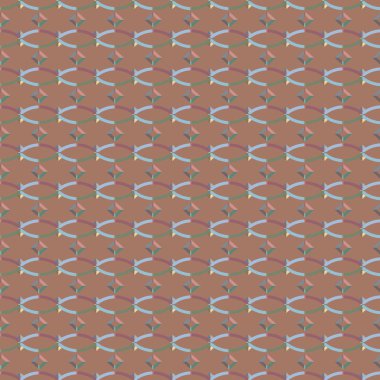 geometrik şekil tasarımlı kusursuz desen