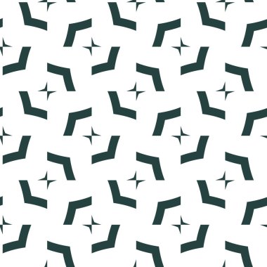 Soyut geometrik şekilli kusursuz desen