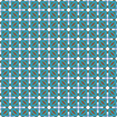 geometrik şekil tasarımlı kusursuz desen