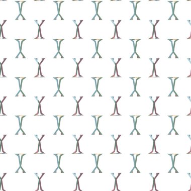 Geometrik süslemeli vektör deseni. Kusursuz tasarım dokusu.