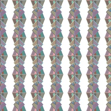 Soyut geometrik şablonun vektör çizimi