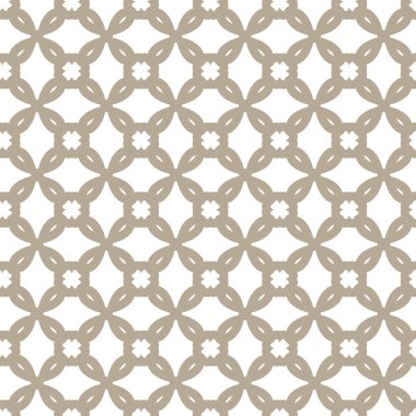 farklı geometrik şekillere sahip soyut, pürüzsüz desensiz vektör çizimi