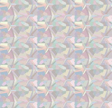 Soyut geometrik dikişsiz desen. Duvar kağıtları, arkaplan, yüzey dokuları için vektör çizimi 