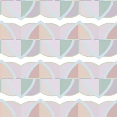 geometrik şekil tasarımlı kusursuz desen