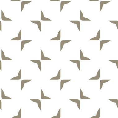 farklı geometrik şekillere sahip soyut, pürüzsüz desensiz vektör çizimi