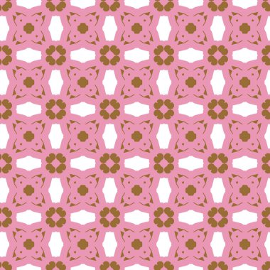 geometrik şekil tasarımlı kusursuz desen