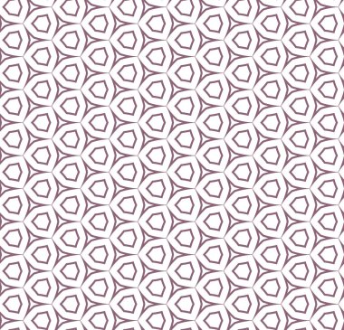 Farklı geometrik şekillere sahip kusursuz desensiz vektör çizimi