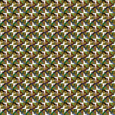 Soyut geometrik şekilli kusursuz desen