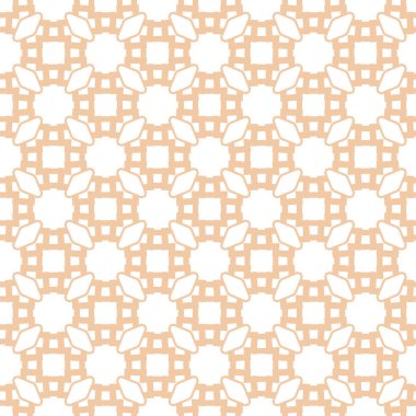 Geometrik süslemeli vektör deseni. Kusursuz tasarım dokusu. 