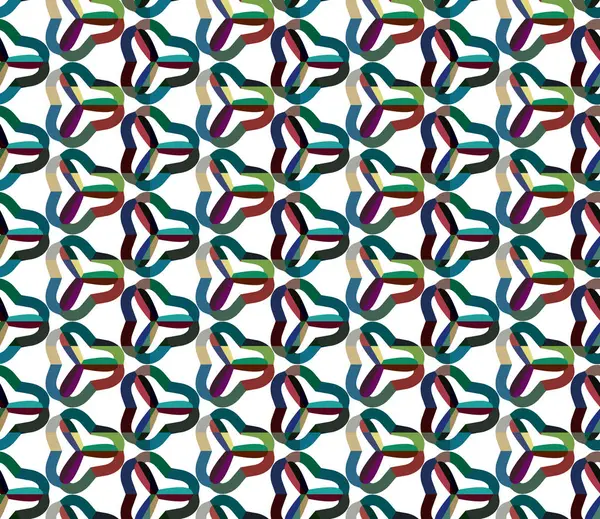 geometrik şekil tasarımlı kusursuz desen