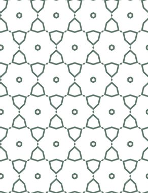 Soyut geometrik şekilli kusursuz desen