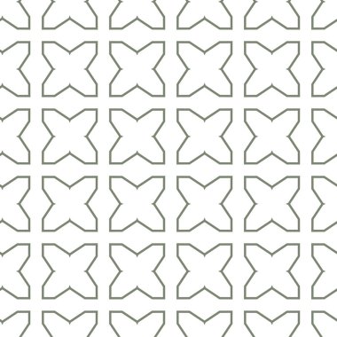 Soyut geometrik şekilli kusursuz desen