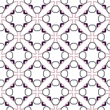 Siyah ve beyaz kusursuz desen.