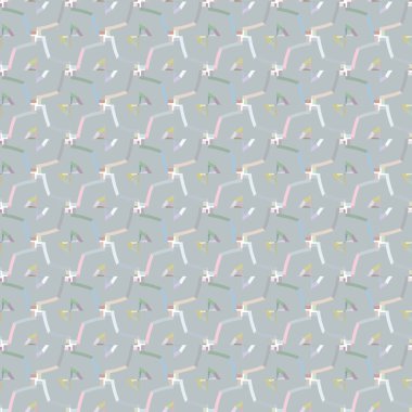 Soyut geometrik şablonun vektör çizimi