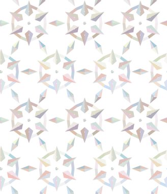 Soyut geometrik şablonun vektör çizimi