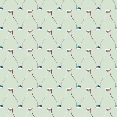 Soyut geometrik şablonun vektör çizimi