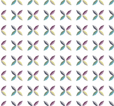 Soyut geometrik şablonun vektör çizimi