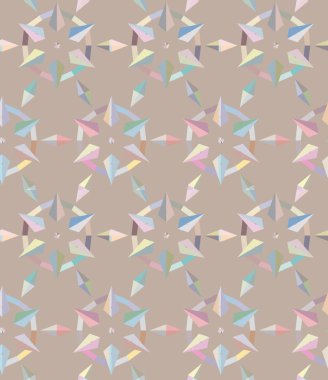 Soyut geometrik şablonun vektör çizimi