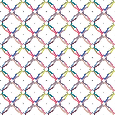 Soyut geometrik şablonun vektör çizimi