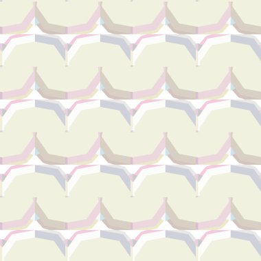 Modern geometrik vektör tasarımı, kusursuz desen çizimi