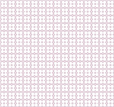 Soyut geometrik şablonun vektör çizimi