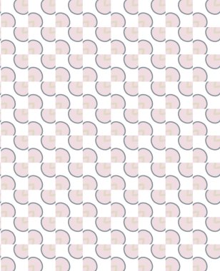 Modern geometrik vektör tasarımı, kusursuz desen çizimi