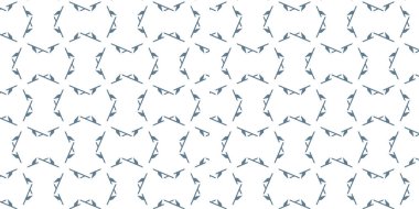 Modern geometrik vektör tasarımı, kusursuz desen çizimi