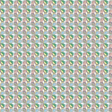 Soyut geometrik şablonun vektör çizimi