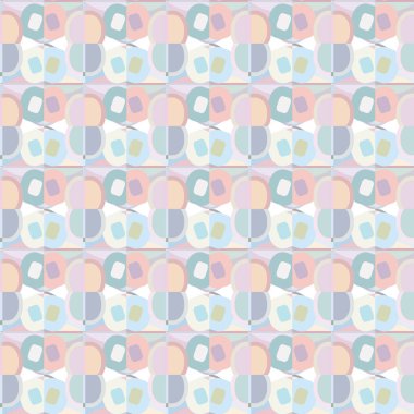 Soyut geometrik şablonun vektör çizimi