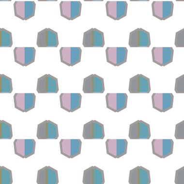 Soyut geometrik şablonun vektör çizimi