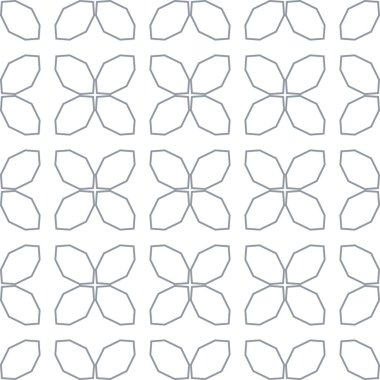 Modern geometrik vektör tasarımı, kusursuz desen çizimi