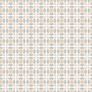 Geometrik şekilli kusursuz desen vektör çizimi