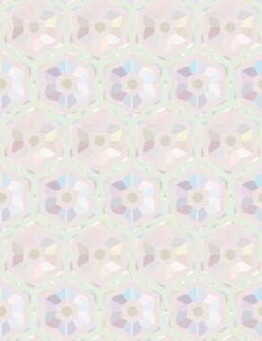 Soyut geometrik şablonun vektör çizimi