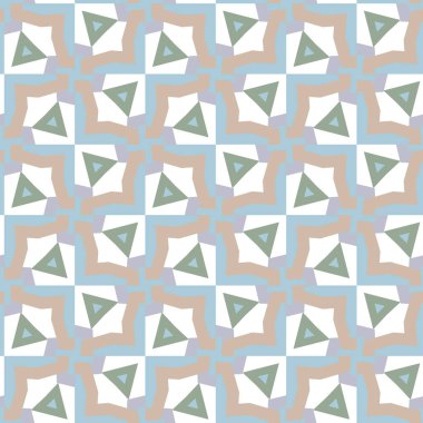 Soyut geometrik şablonun vektör çizimi