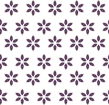 Geometrik şekilli kusursuz desen vektör çizimi