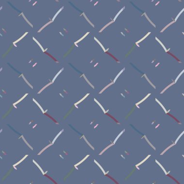 Geometrik şekilli kusursuz desen vektör çizimi