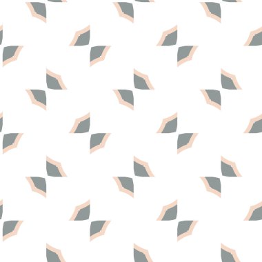 Modern geometrik vektör tasarımı, kusursuz desen çizimi