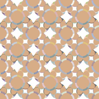 soyut kaleydoskop kumaş dikişsiz arkaplan, vektör illüstrasyonu 