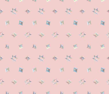 Soyut geometrik şablonun vektör çizimi