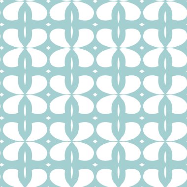 Kalpleri olan kusursuz bir model. Sonsuz geçmiş. vektör illüstrasyonu