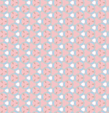 Soyut geometrik şablonun vektör çizimi