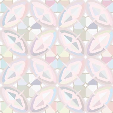 Modern geometrik vektör tasarımı, kusursuz desen çizimi