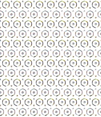 Soyut geometrik şablonun vektör çizimi